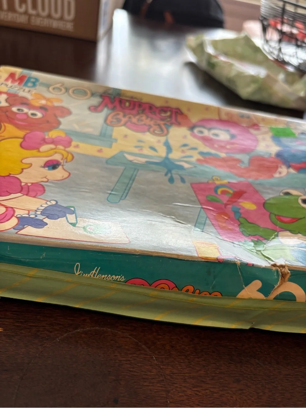MB Vintage 1987 Muppet Babies 60-Piece Puzzle - Colorful Kids Jigsaw